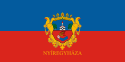 Flag of Nyíregyháza